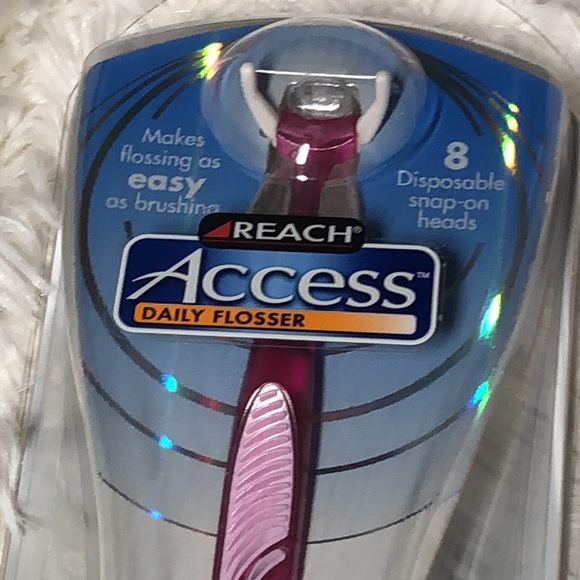 Reach Access Daily Floss Pink Fuchsia 36 DisposableSnap-on Heads NWT 🩷 - Picture 2 of 5